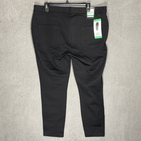 NWT DKNY JEANS  Women's XL Ponte Pant Black - Picture 2 of 8